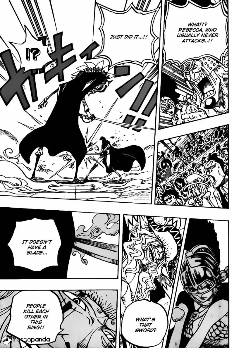 One Piece Zinmanga X Chapter 739 Page 15