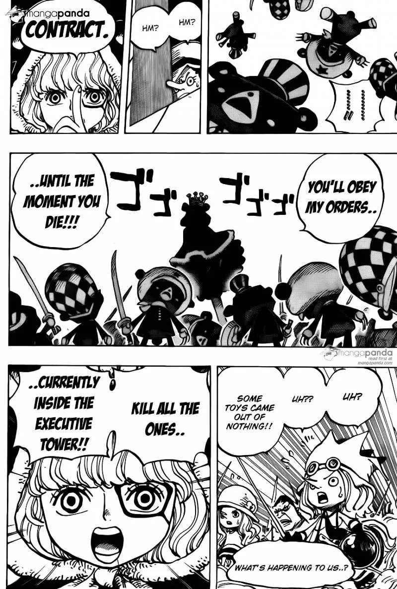 One Piece Zinmanga X Chapter 738 Page 15