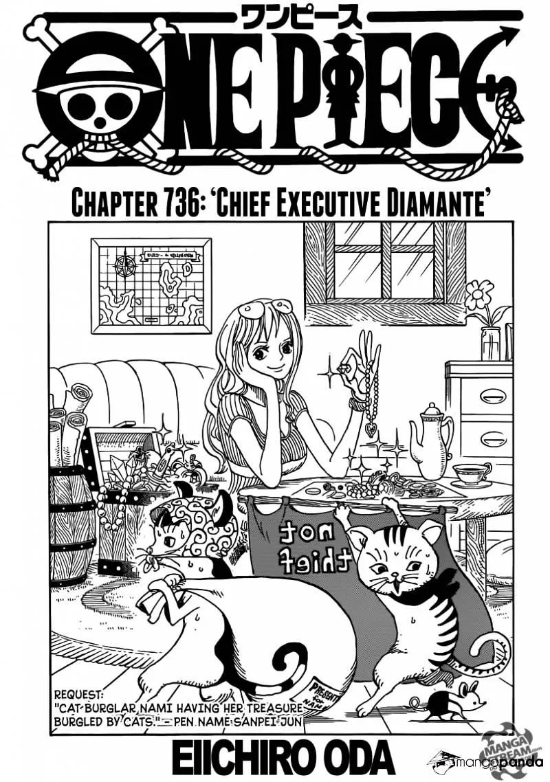 One Piece Zinmanga X Chapter 736 Page 1