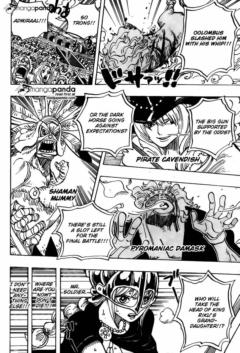 One Piece Zinmanga X Chapter 733 Page 5