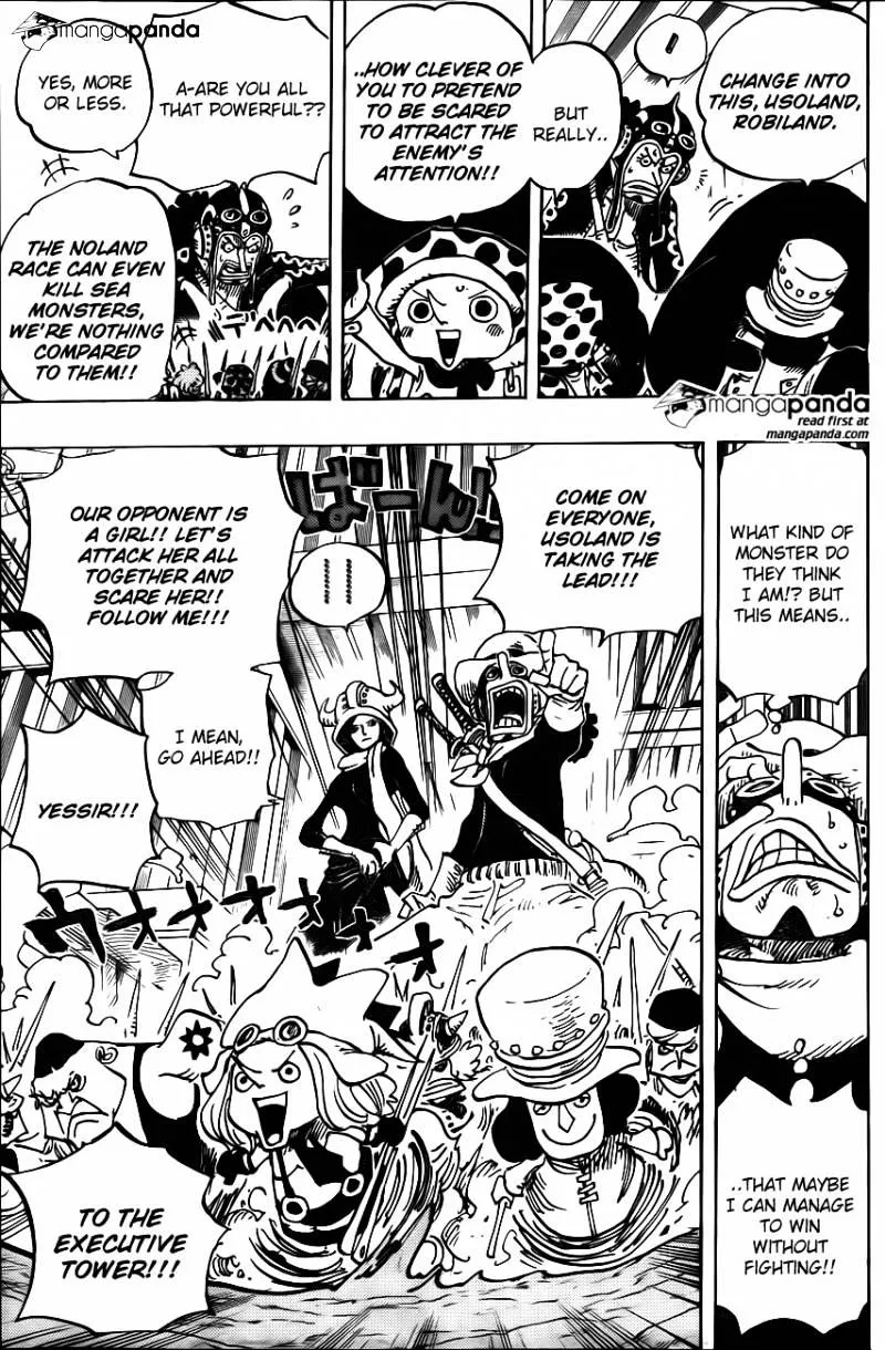 One Piece Zinmanga X Chapter 733 Page 10