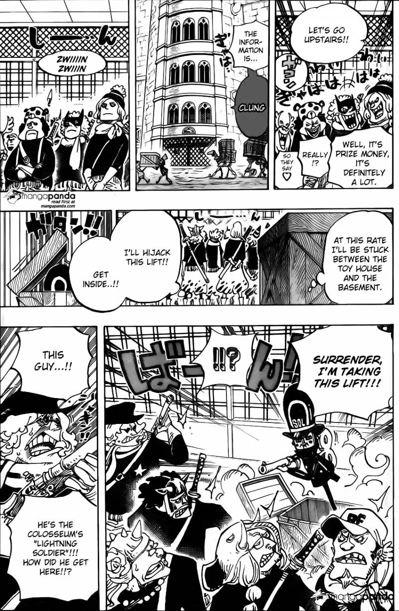 One Piece Zinmanga X Chapter 733 Page 12