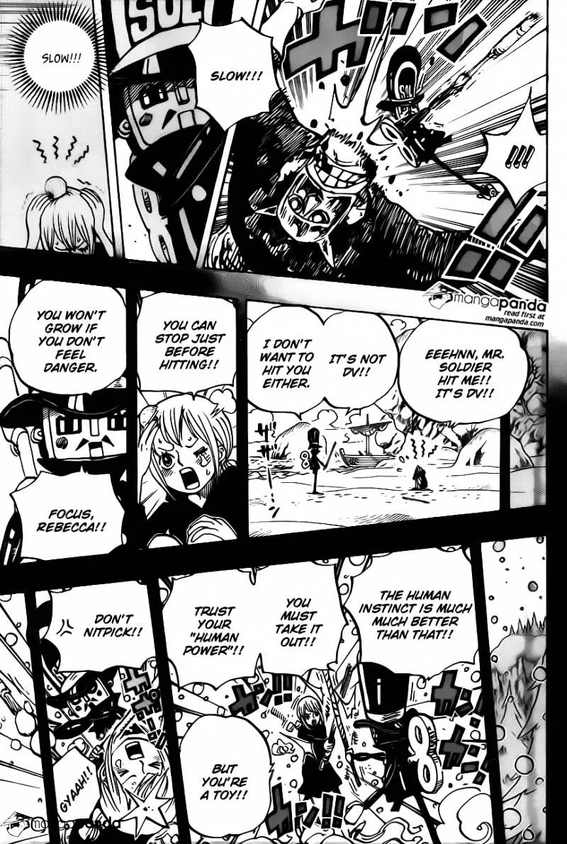 One Piece Zinmanga X Chapter 733 Page 14