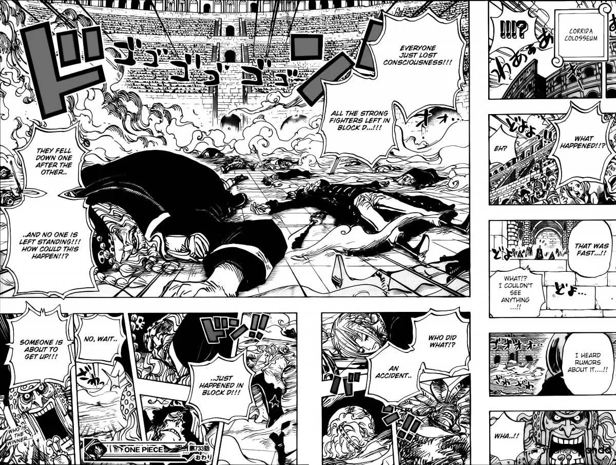 One Piece Zinmanga X Chapter 733 Page 17