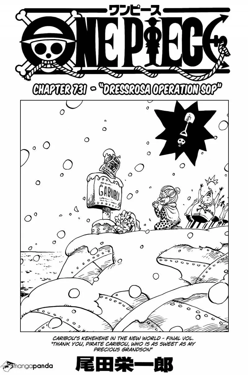 One Piece Zinmanga X Chapter 731 Page 1