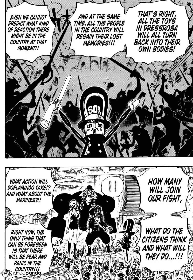 One Piece Zinmanga X Chapter 731 Page 8