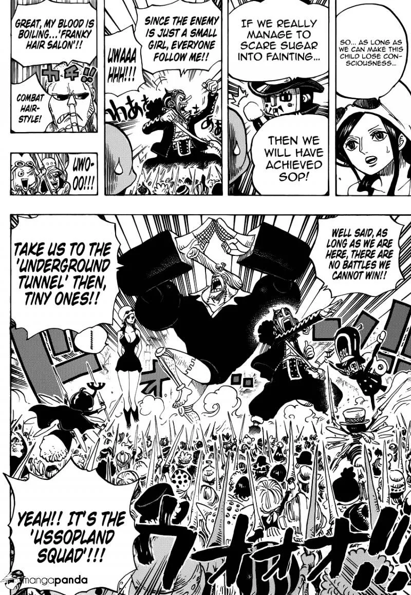 One Piece Zinmanga X Chapter 731 Page 10