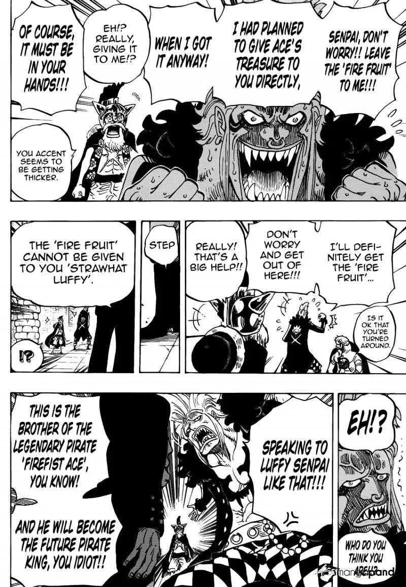 One Piece Zinmanga X Chapter 731 Page 14
