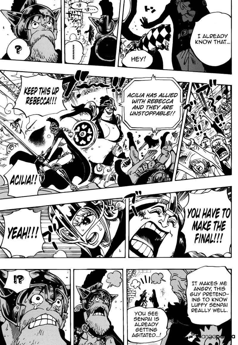 One Piece Zinmanga X Chapter 731 Page 15