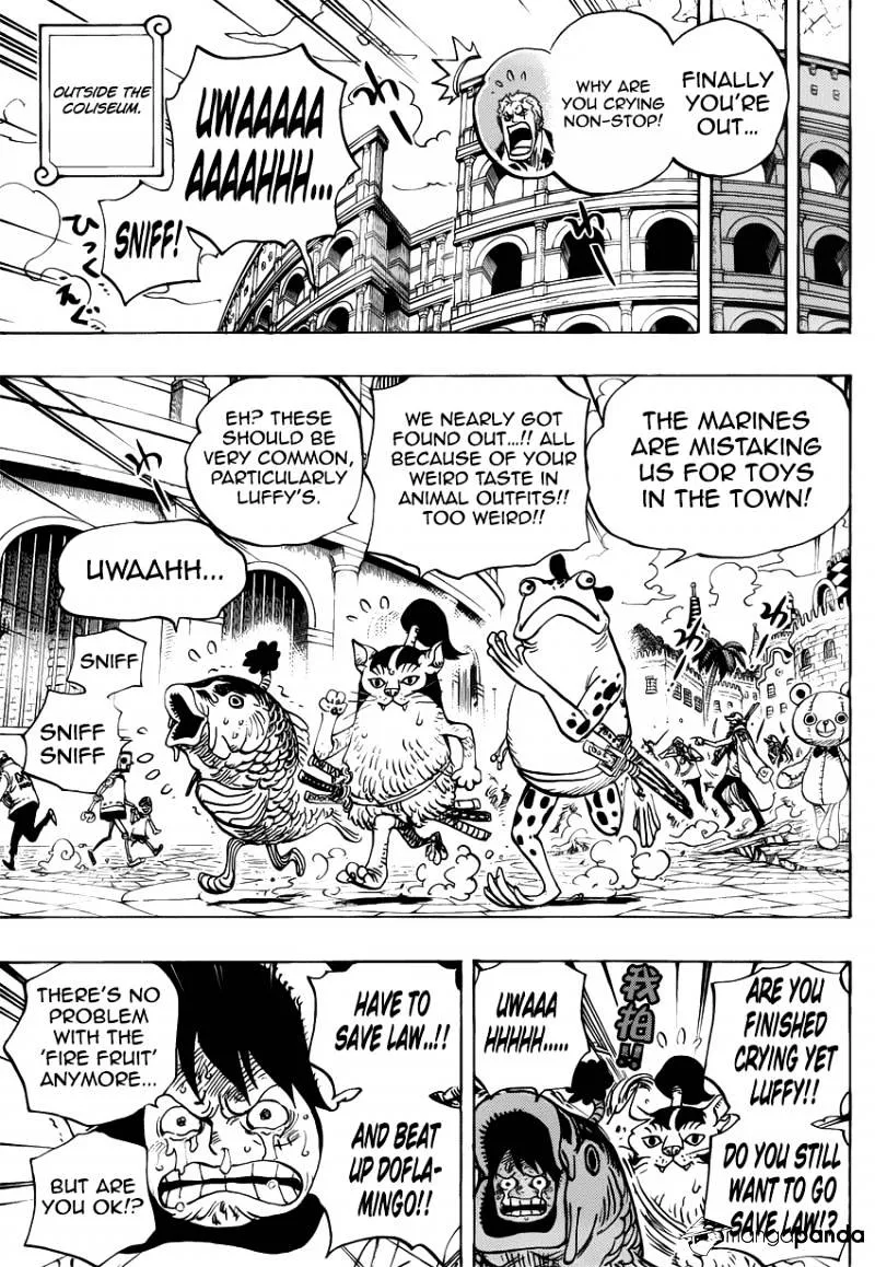 One Piece Zinmanga X Chapter 731 Page 17