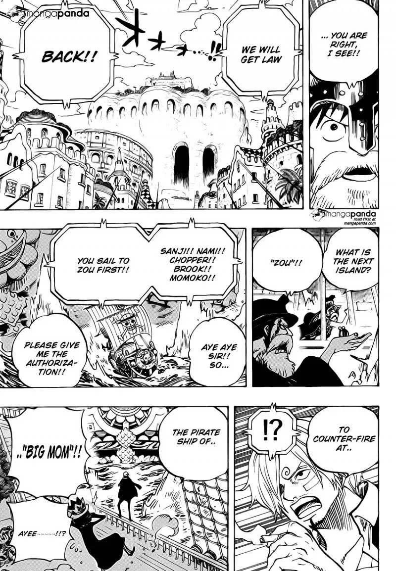One Piece Zinmanga X Chapter 730 Page 17