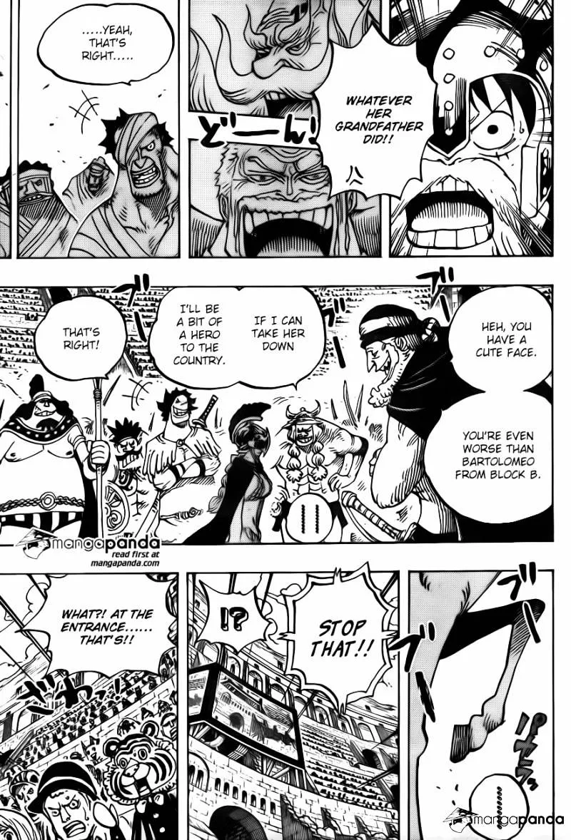 One Piece Zinmanga X Chapter 722 Page 5
