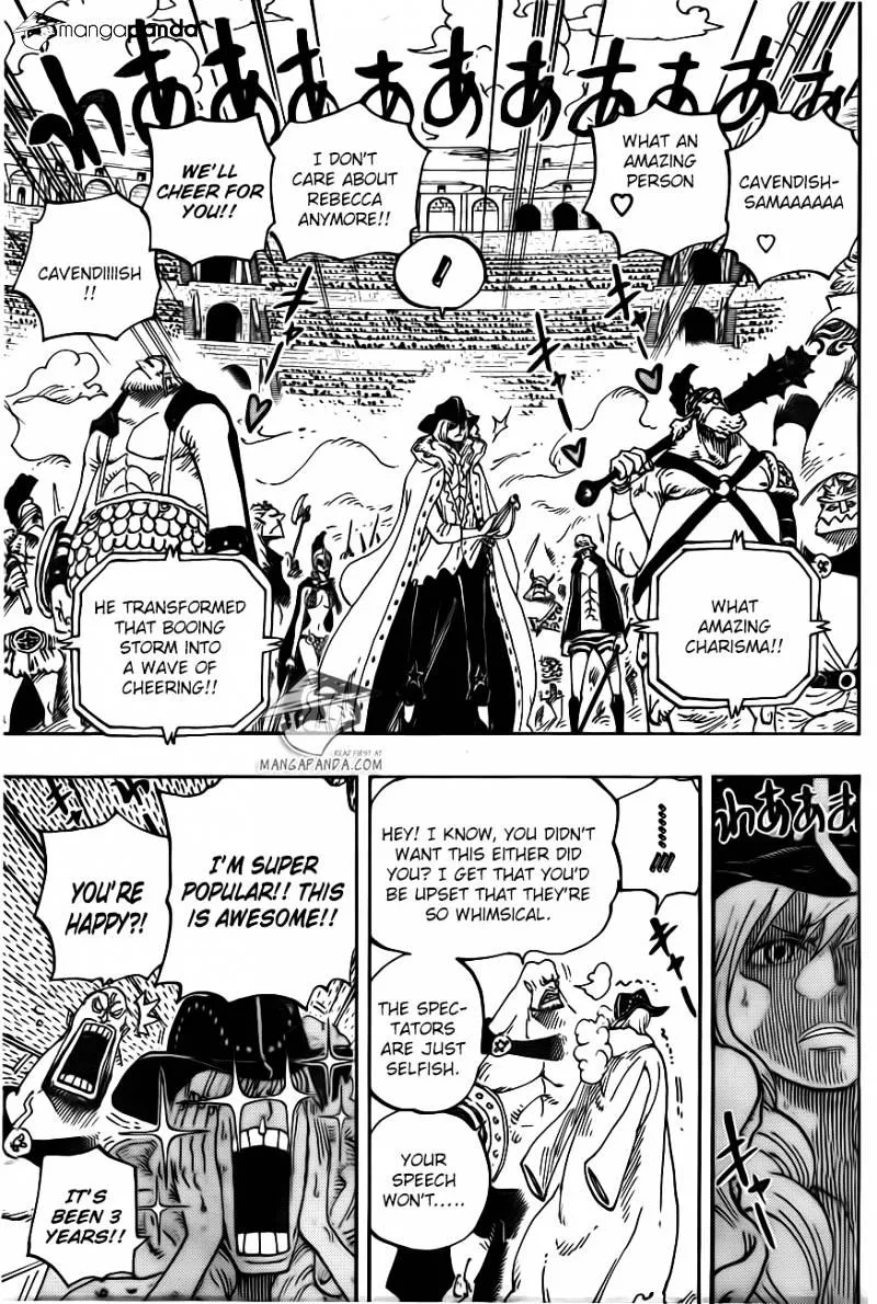 One Piece Zinmanga X Chapter 722 Page 9