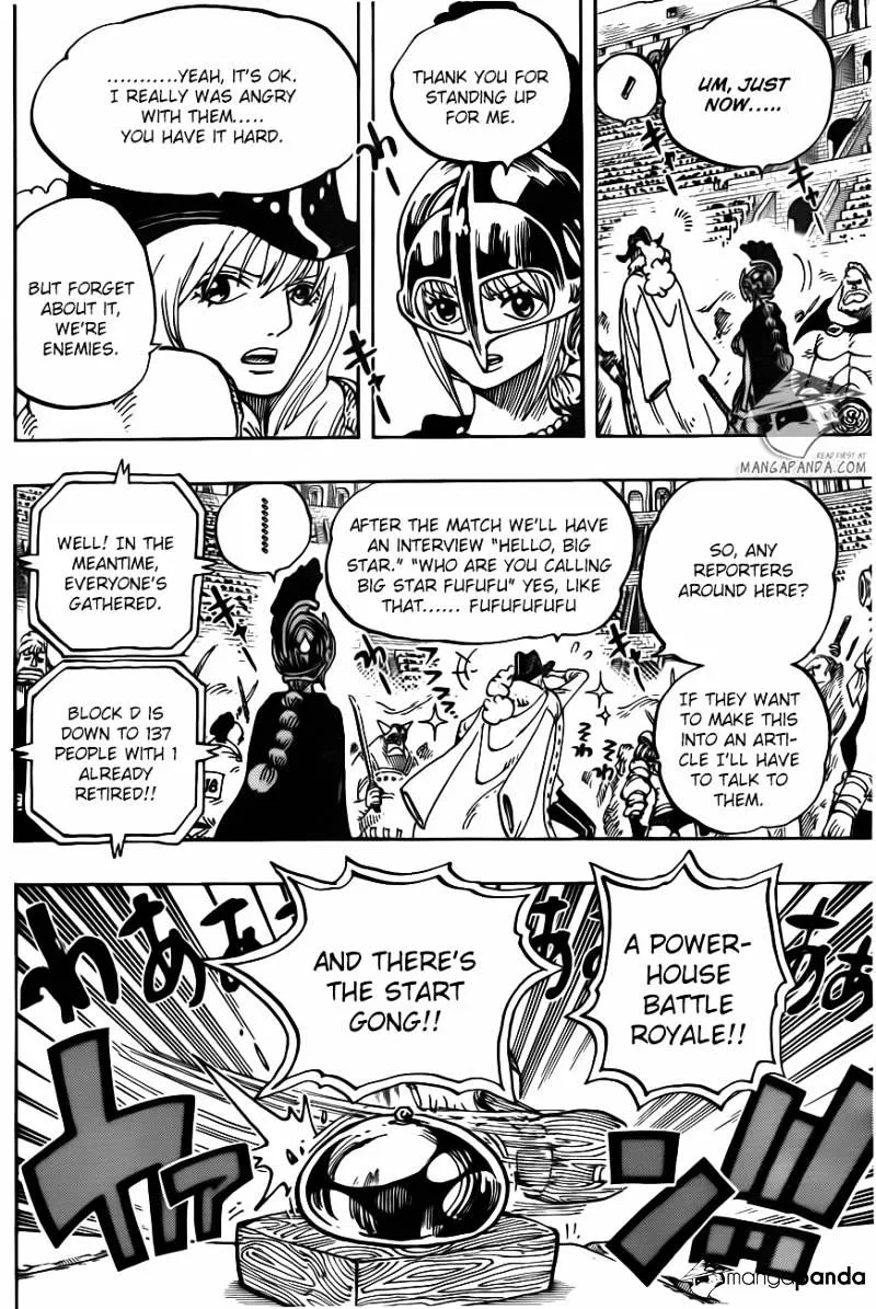 One Piece Zinmanga X Chapter 722 Page 10