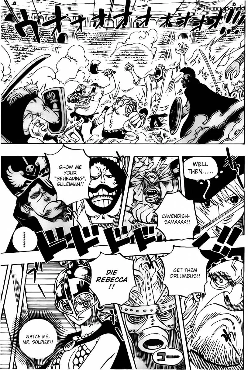 One Piece Zinmanga X Chapter 722 Page 11