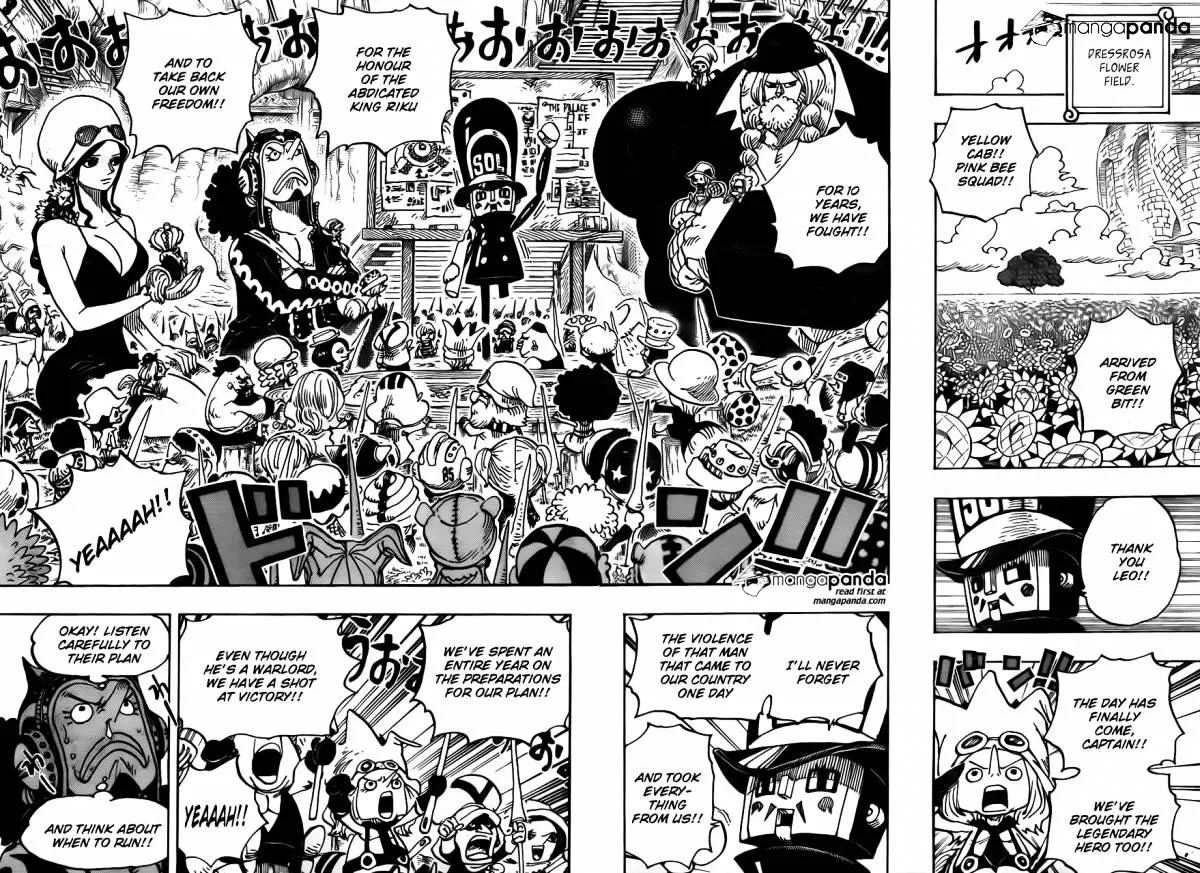 One Piece Zinmanga X Chapter 722 Page 12