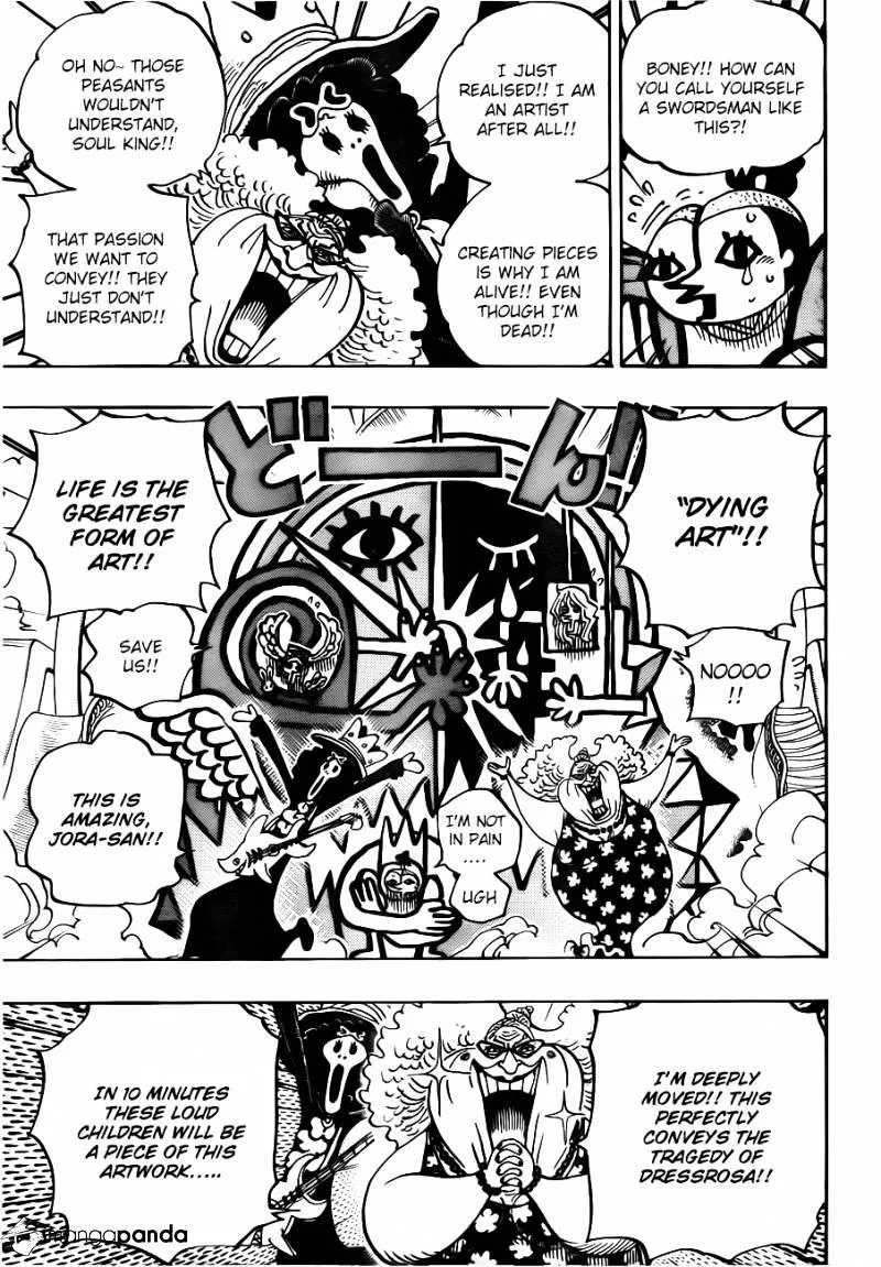 One Piece Zinmanga X Chapter 722 Page 16