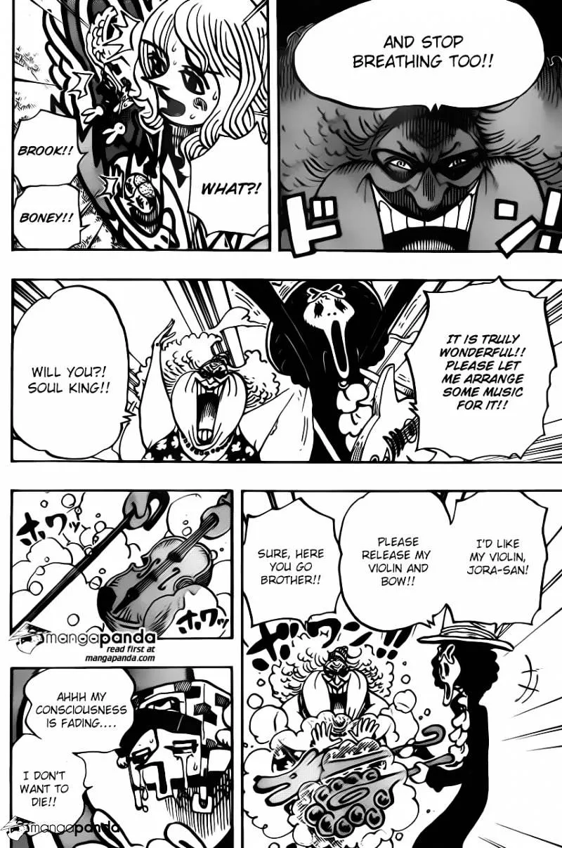 One Piece Zinmanga X Chapter 722 Page 17