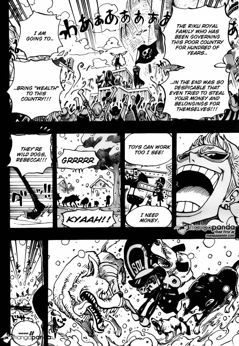 One Piece Zinmanga X Chapter 721 Page 14