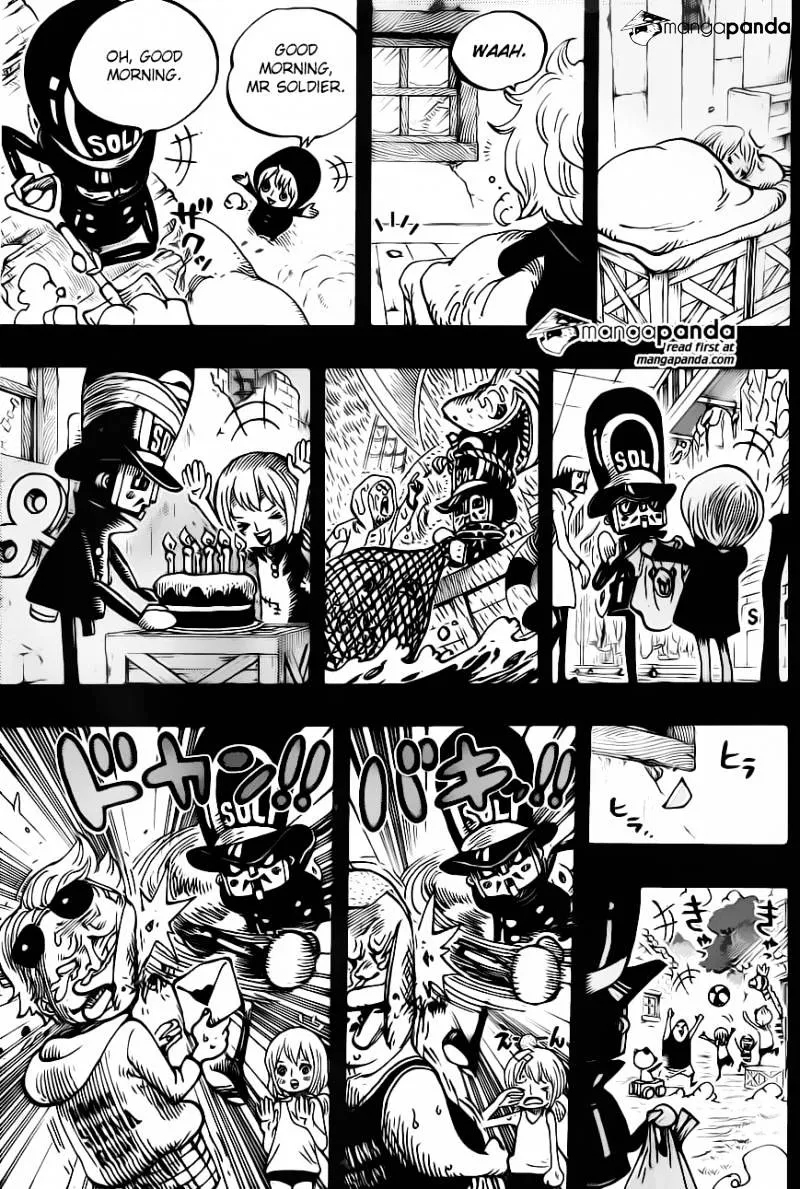One Piece Zinmanga X Chapter 721 Page 17