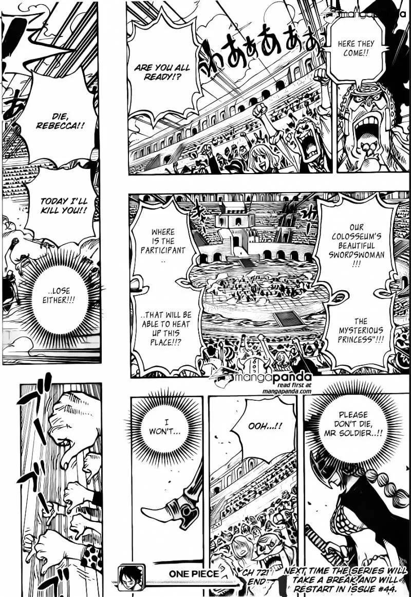 One Piece Zinmanga X Chapter 721 Page 20