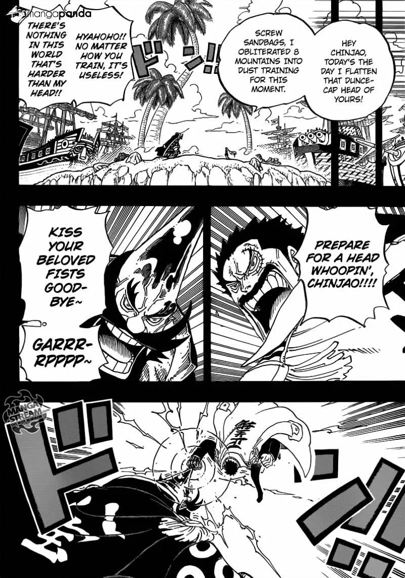 One Piece Zinmanga X Chapter 719 Page 8