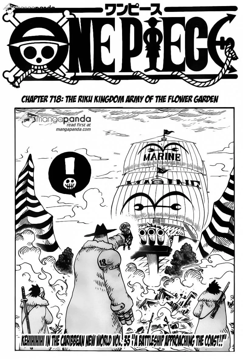 One Piece Zinmanga X Chapter 718 Page 3