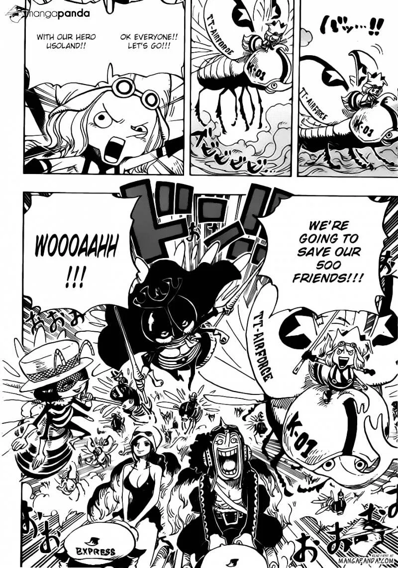 One Piece Zinmanga X Chapter 718 Page 7