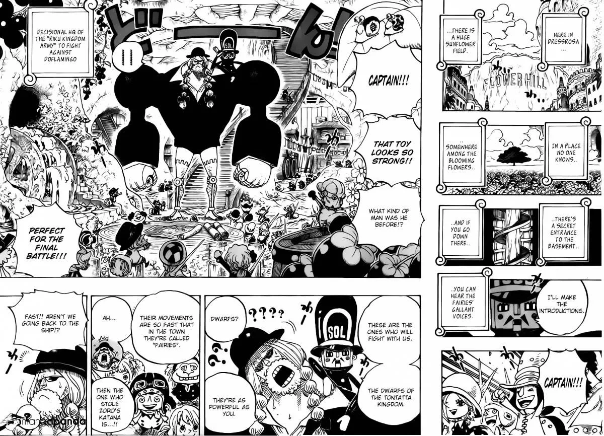 One Piece Zinmanga X Chapter 718 Page 9