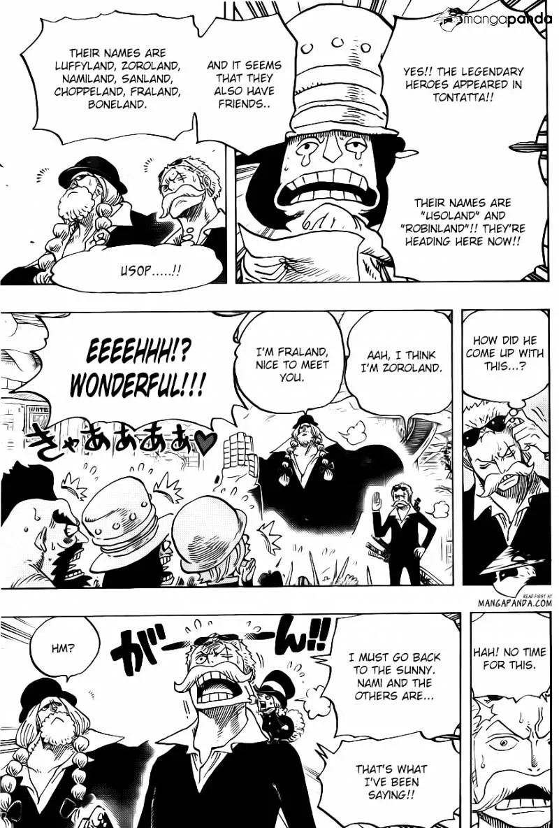 One Piece Zinmanga X Chapter 718 Page 11