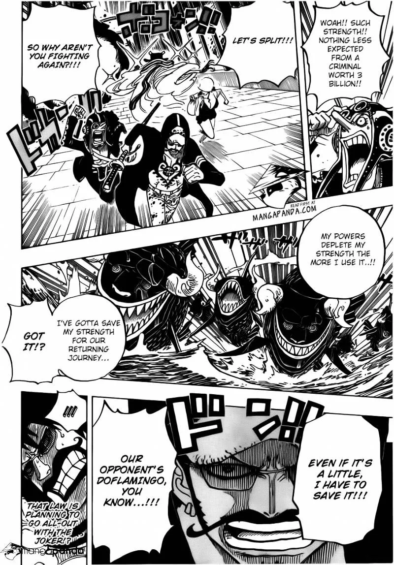 One Piece Zinmanga X Chapter 710 Page 8