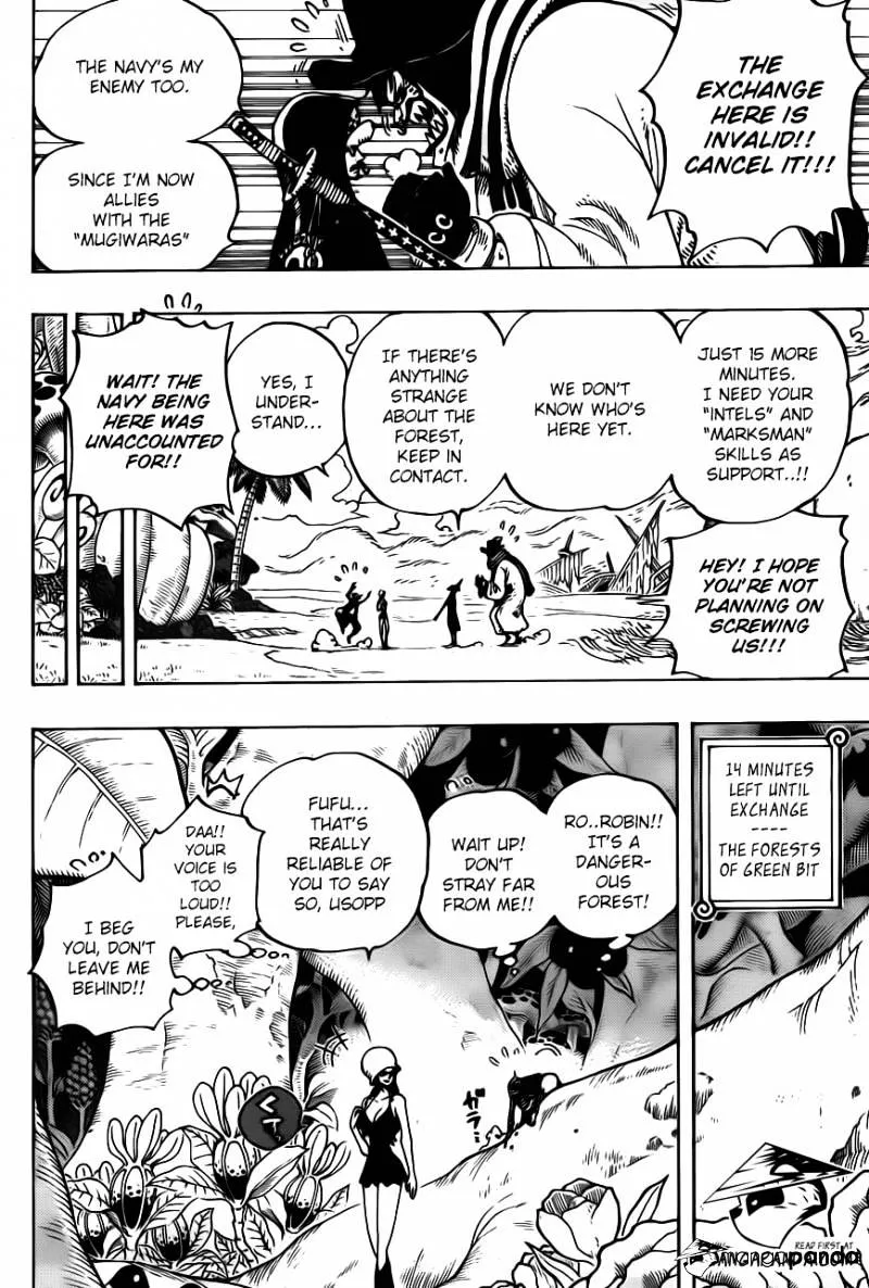 One Piece Zinmanga X Chapter 710 Page 15