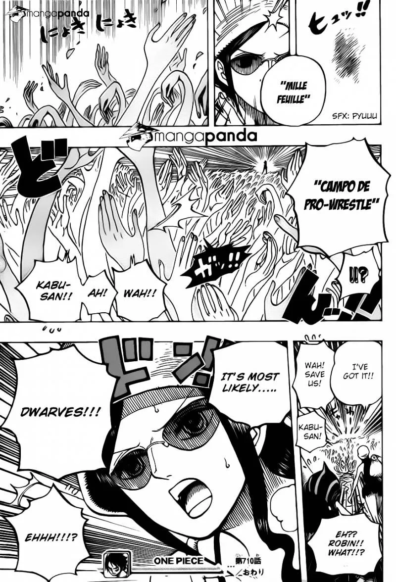 One Piece Zinmanga X Chapter 710 Page 18