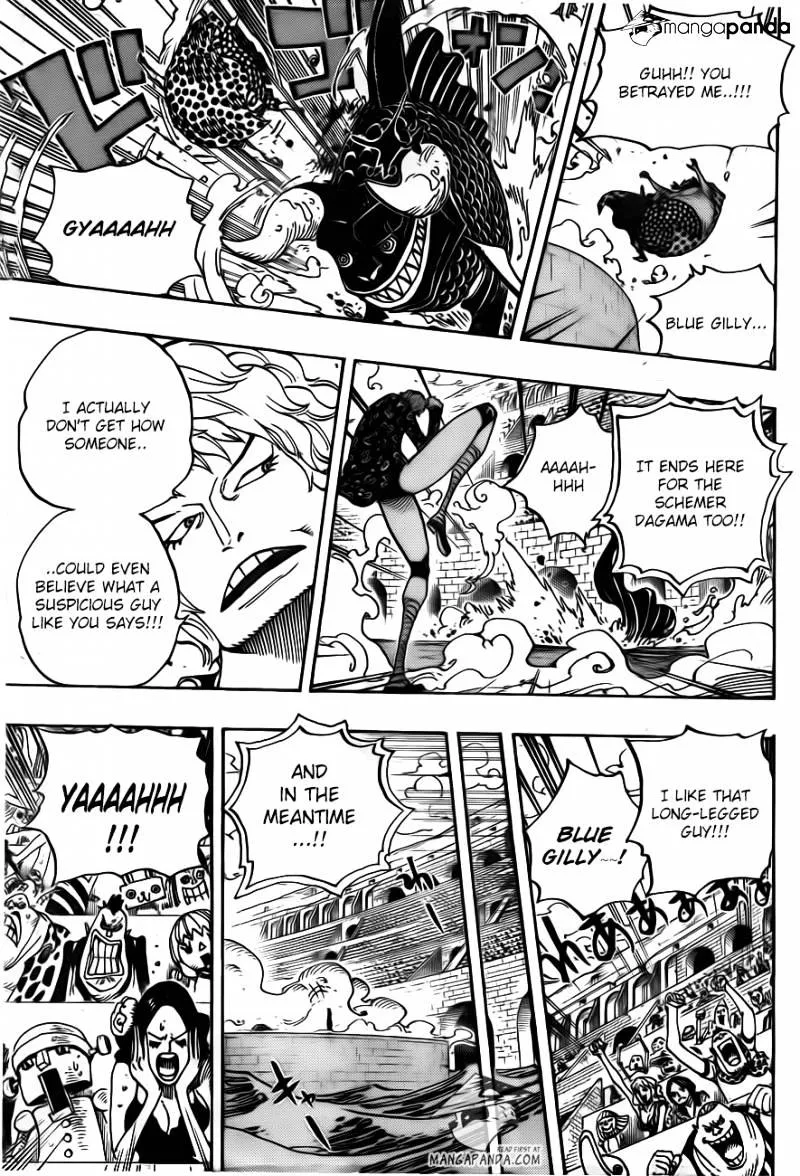 One Piece Zinmanga X Chapter 709 Page 9