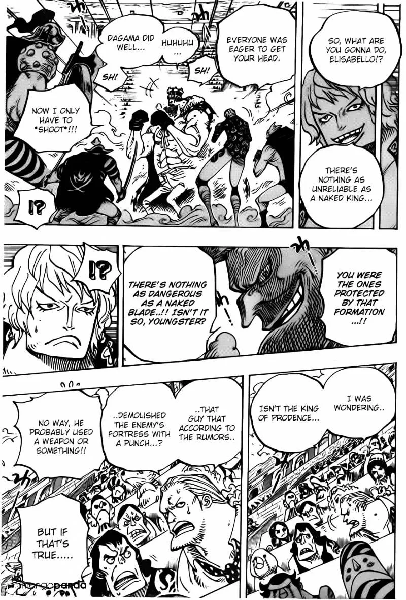 One Piece Zinmanga X Chapter 709 Page 11