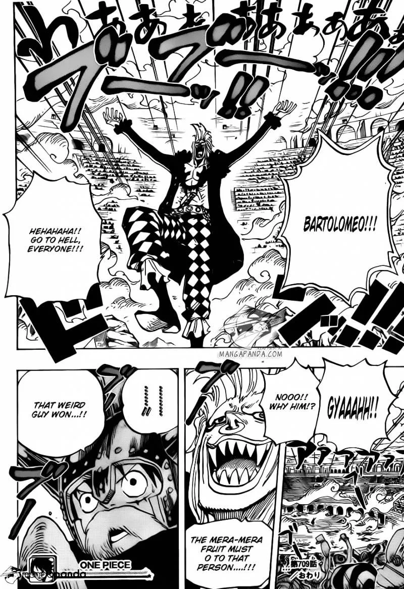 One Piece Zinmanga X Chapter 709 Page 19