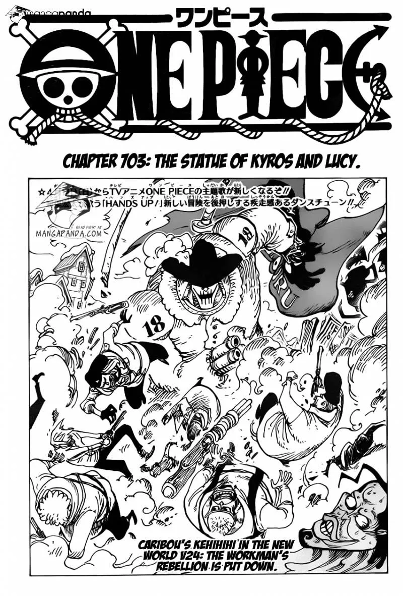One Piece Zinmanga X Chapter 704 Page 3