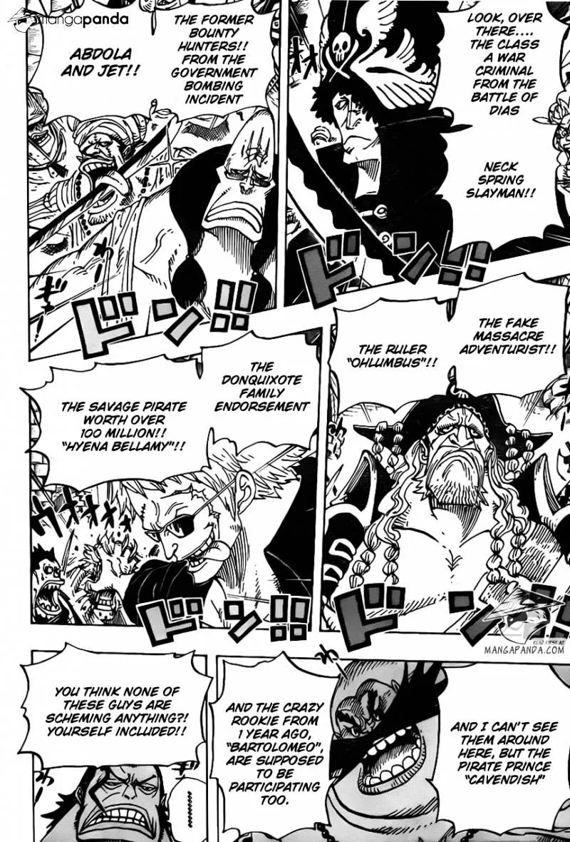 One Piece Zinmanga X Chapter 704 Page 8