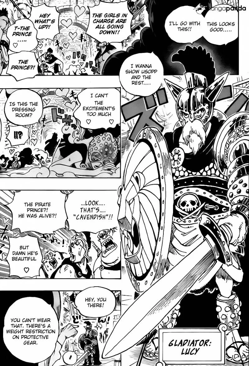 One Piece Zinmanga X Chapter 704 Page 11