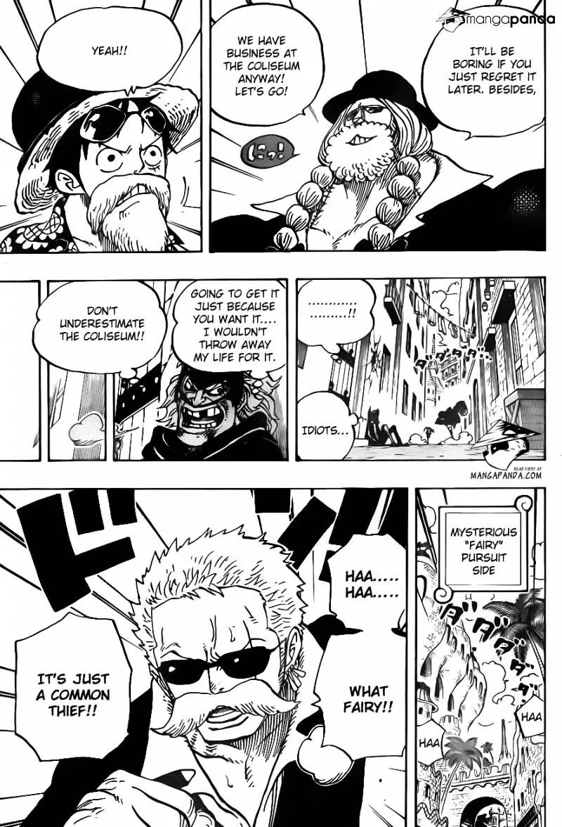 One Piece Zinmanga X Chapter 703 Page 8
