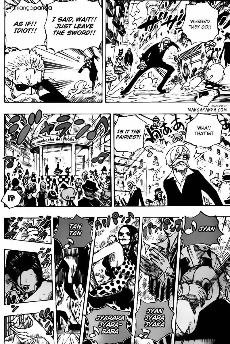 One Piece Zinmanga X Chapter 703 Page 9