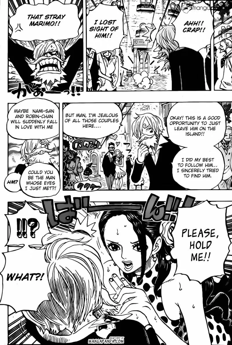 One Piece Zinmanga X Chapter 703 Page 11
