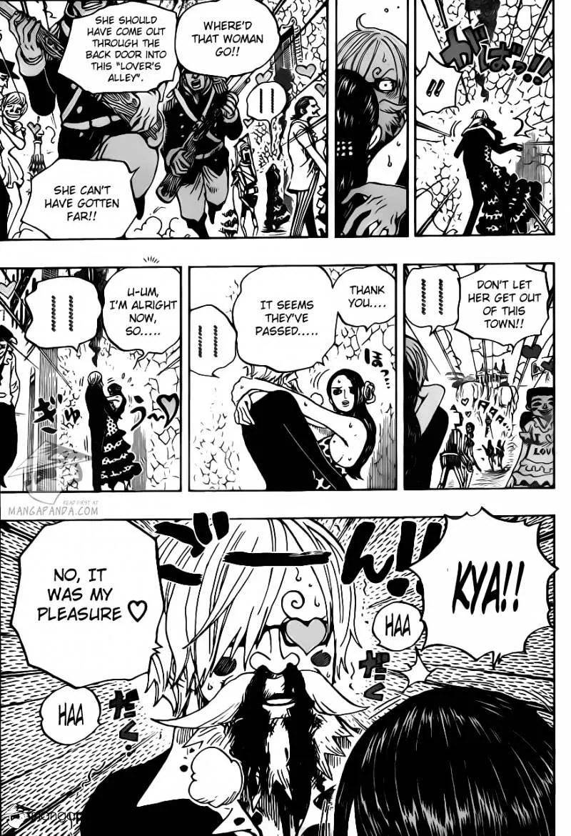 One Piece Zinmanga X Chapter 703 Page 12