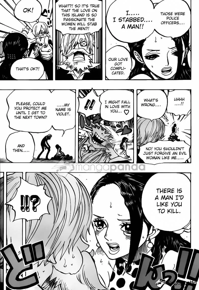 One Piece Zinmanga X Chapter 703 Page 14