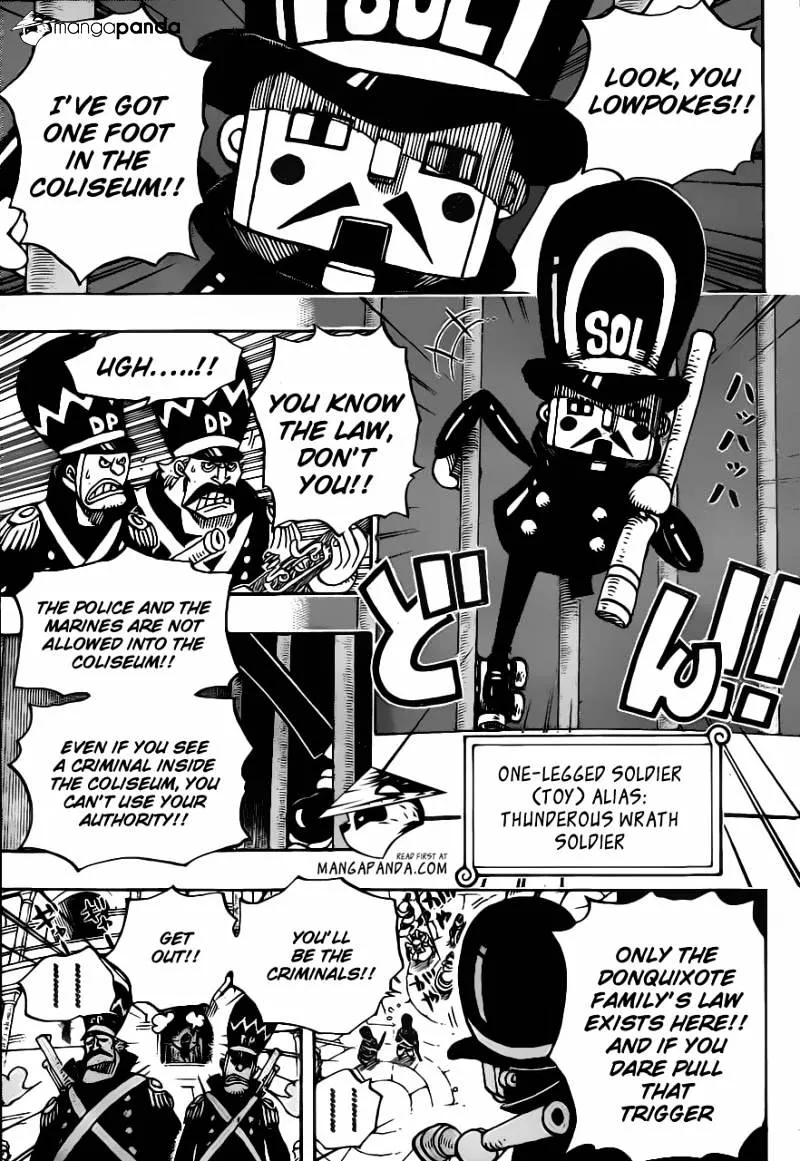 One Piece Zinmanga X Chapter 703 Page 16