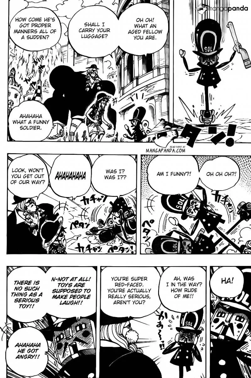 One Piece Zinmanga X Chapter 703 Page 17