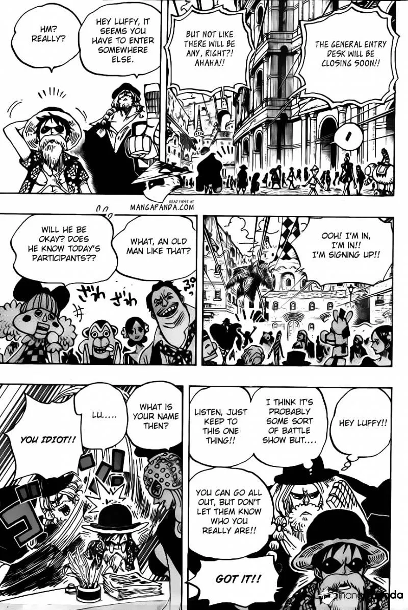 One Piece Zinmanga X Chapter 703 Page 18