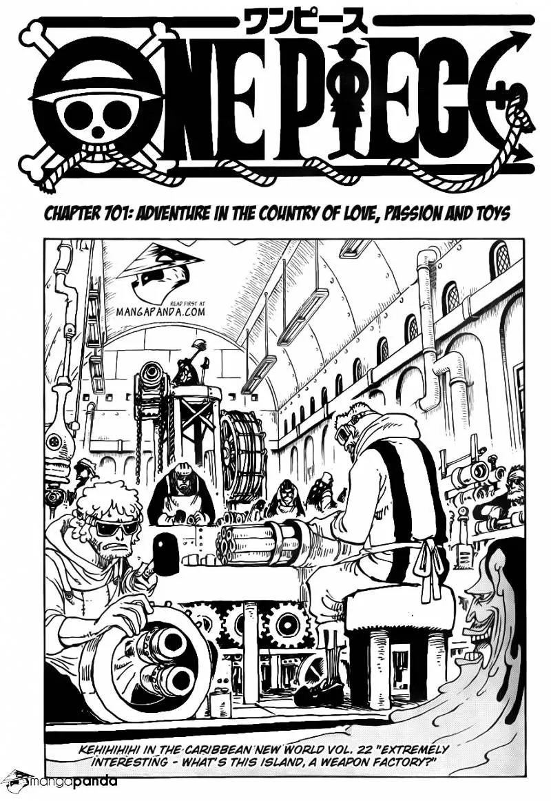One Piece Zinmanga X Chapter 701 Page 3