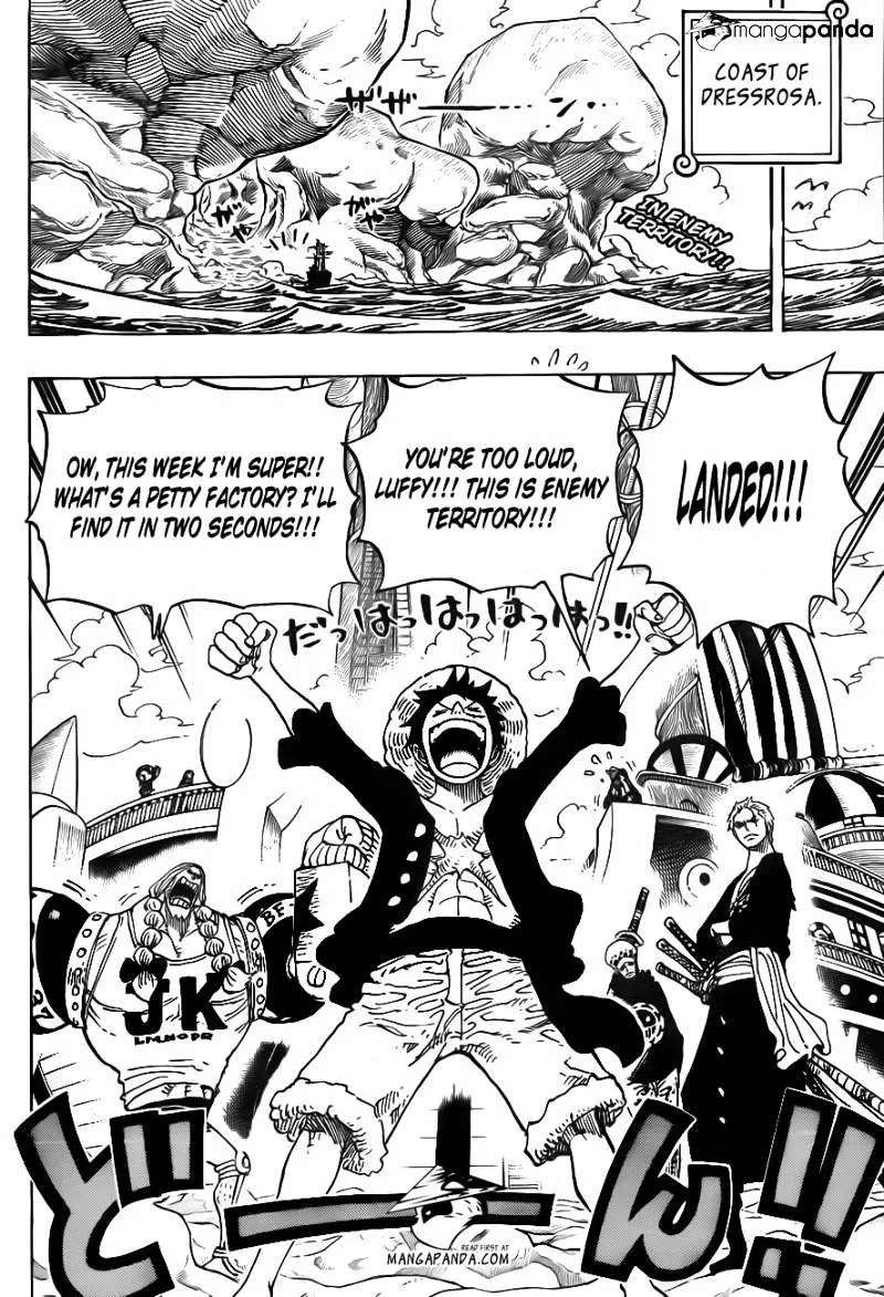 One Piece Zinmanga X Chapter 701 Page 4