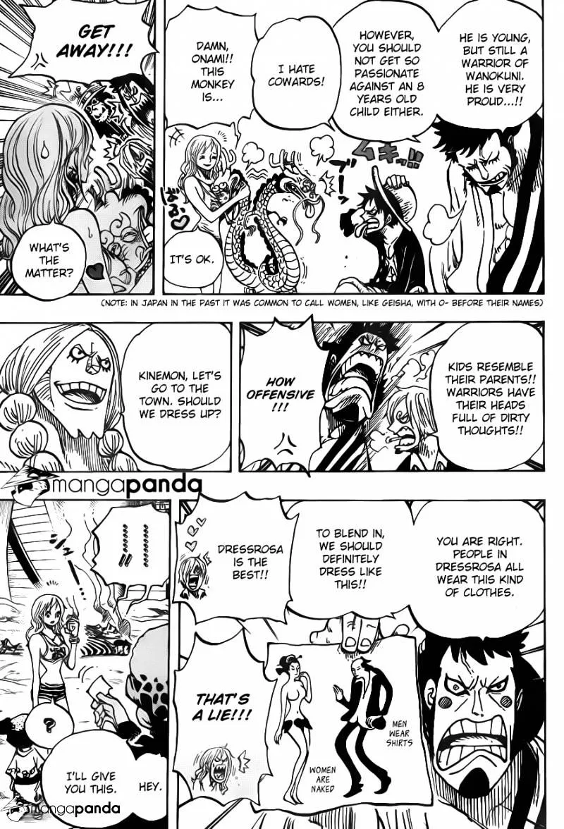 One Piece Zinmanga X Chapter 701 Page 7